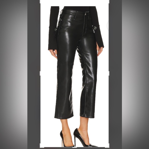 Frame Le Jane Crop Recycled Leather 28 - Picture 4 of 4